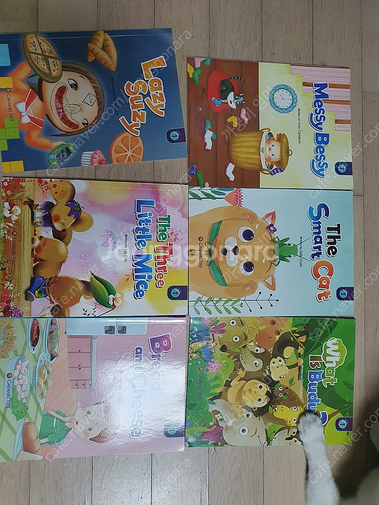 정상어학원 교재 새것 및 사용한 스토리북--1