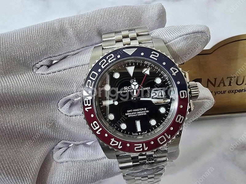 클린 롤렉스 지엠티마스터 gmt2 펩시걸 배트걸 새상품 풀구성품--0