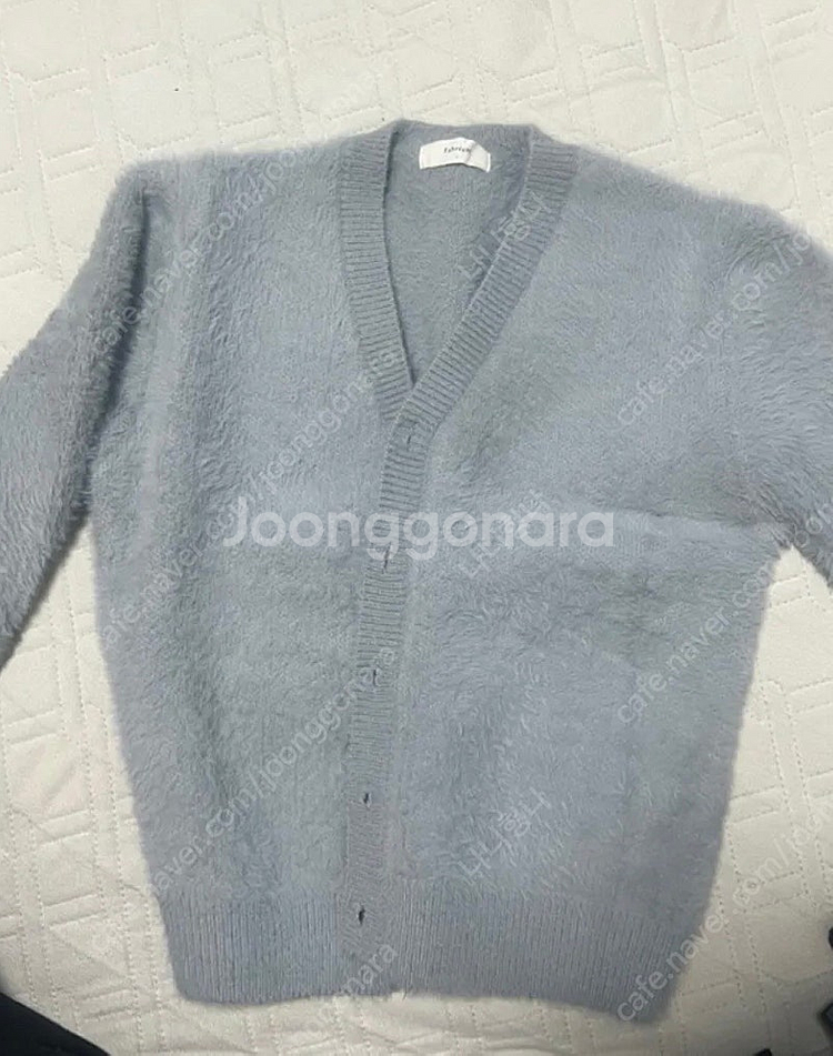 파브레가 앙고라니트 3사이즈 그레이 팝니다!--1