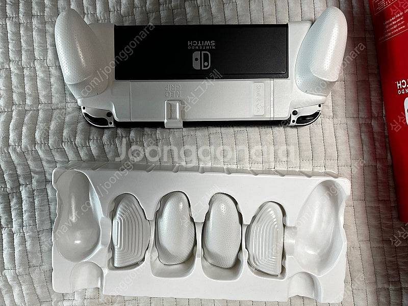 닌텐도 스위치 화이트 OLED S급--4