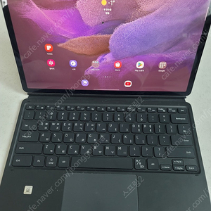 삼성 탭 s7fe, s8+ 삼성정품 키보드 케이스 팝니다