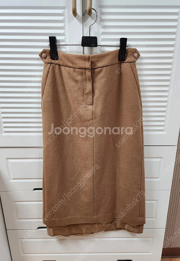 듀엘 모직 스커트~(55사이즈)sjsj,한섬,마인,타임...--5