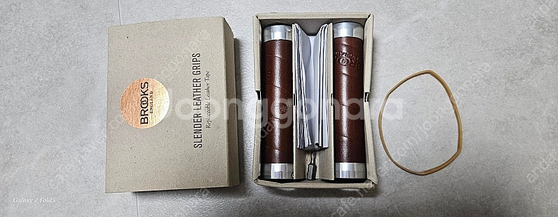 브룩스 가죽 그립130mm--0