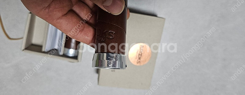 브룩스 가죽 그립130mm--2