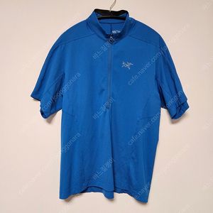 아크테릭스 볼렉스 집넥SS(반팔) Velox Zip Neck SS S사이즈(파랑)