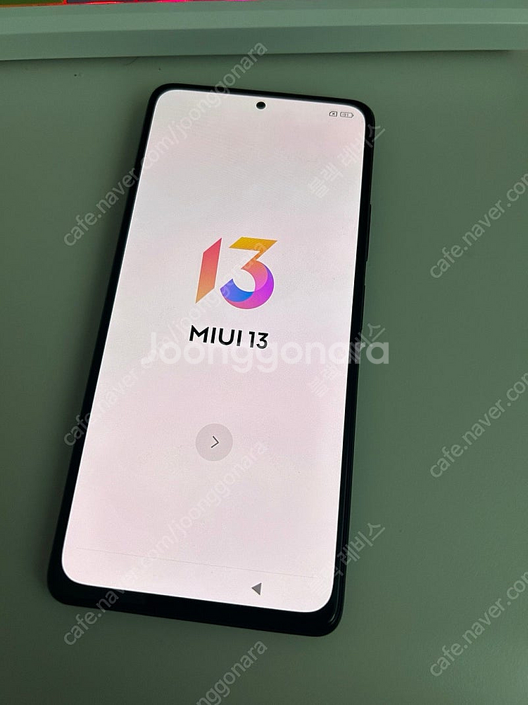 홍미노트 10프로 6gb 128gb 판매합니다.(7만)--4