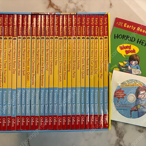 Horrid Henry Early Reader 25권 박스 풀세트 (word book, CD 포함)