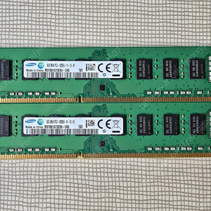 [대전/전국] 삼성 램 DDR3 8GB 램 2개 팝니다.