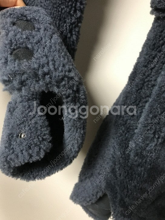 산드로 리얼 램스킨 무스탕 가격다운--4