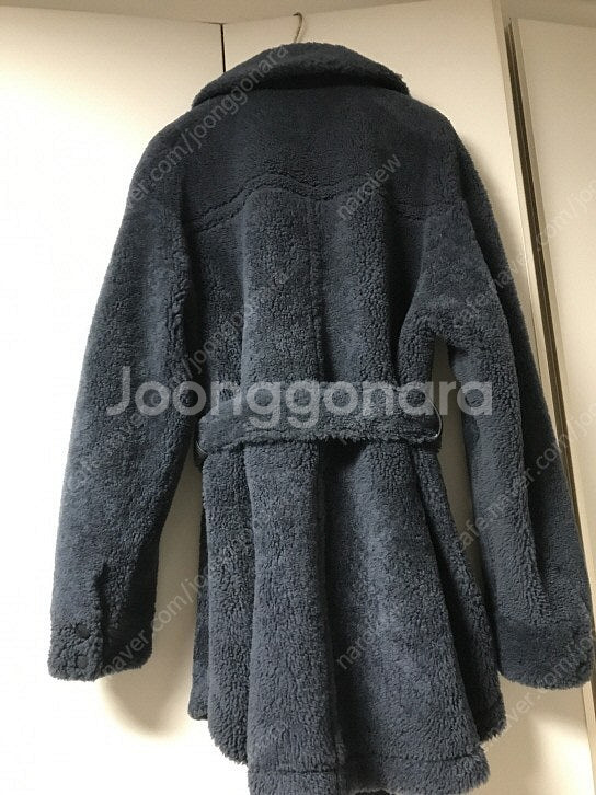 산드로 리얼 램스킨 무스탕 가격다운--5