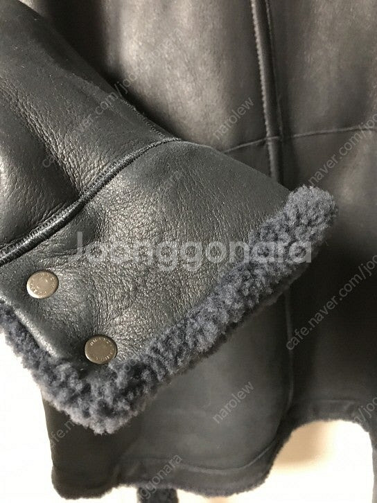 산드로 리얼 램스킨 무스탕 가격다운--8