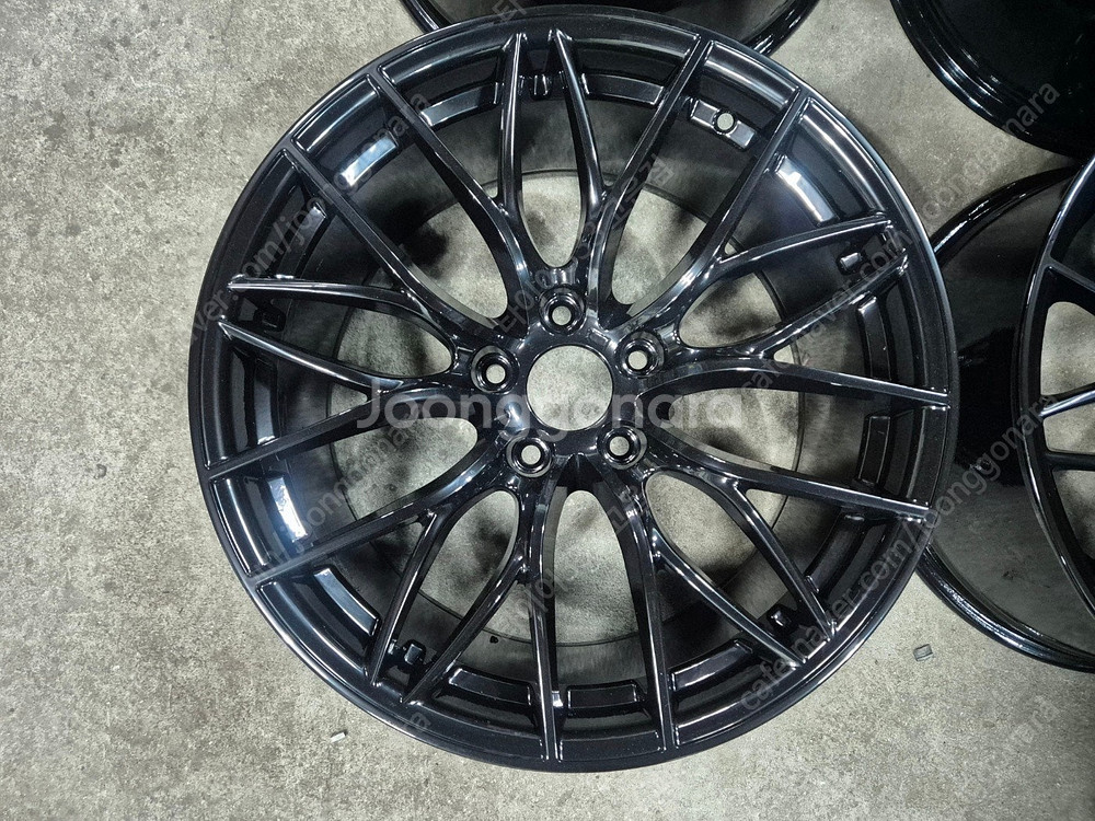 (판매)19인치 BMW 405M st 유광블랙 중고휠 ...--5