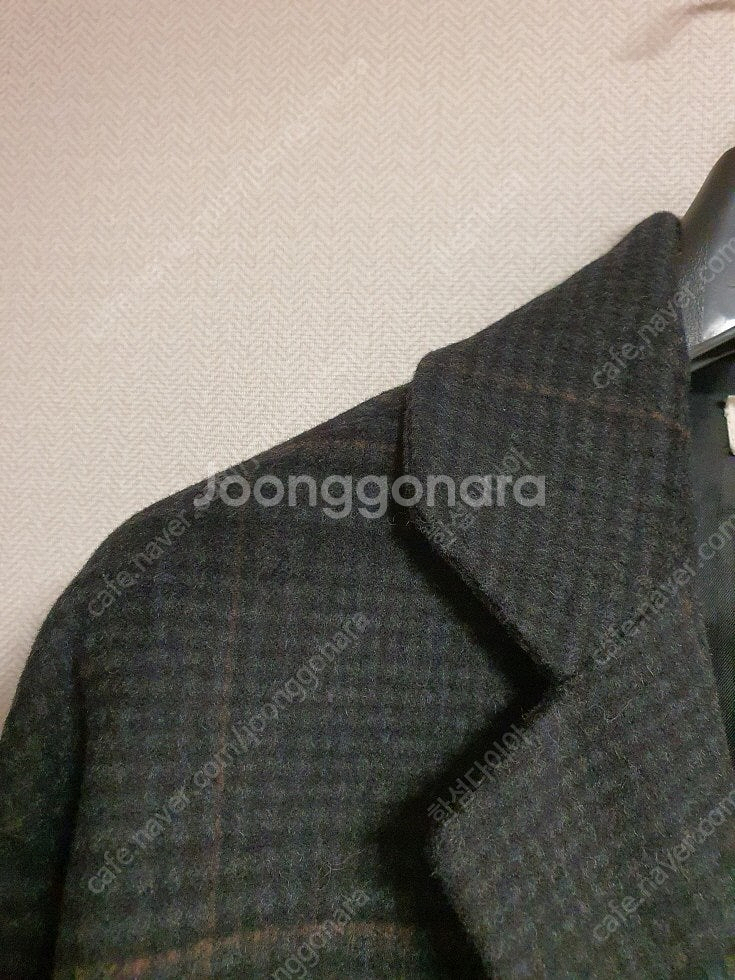 아떼 바네사브루노 박시핏 울 롱 코트 38 사이즈 체크 자켓 36 사이즈 린넨 티셔츠 카고 팬츠 36 사이즈--4