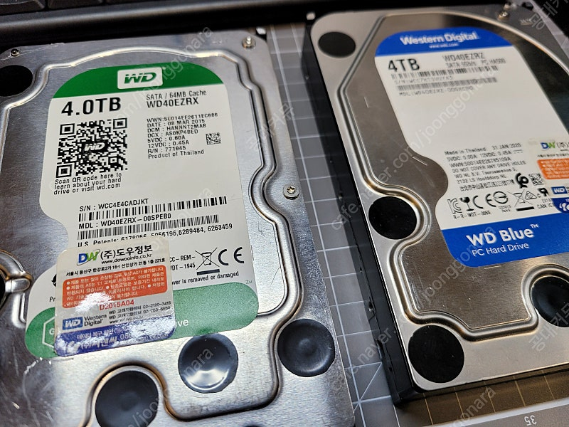 3.5인치 중고 시게이트 WD 도시바 하드디스크 4TB 판매--0