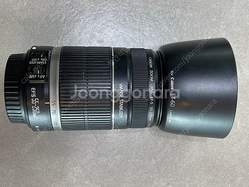 캐논 750D , 렌즈4개, 배터리2개, 가방2개--5