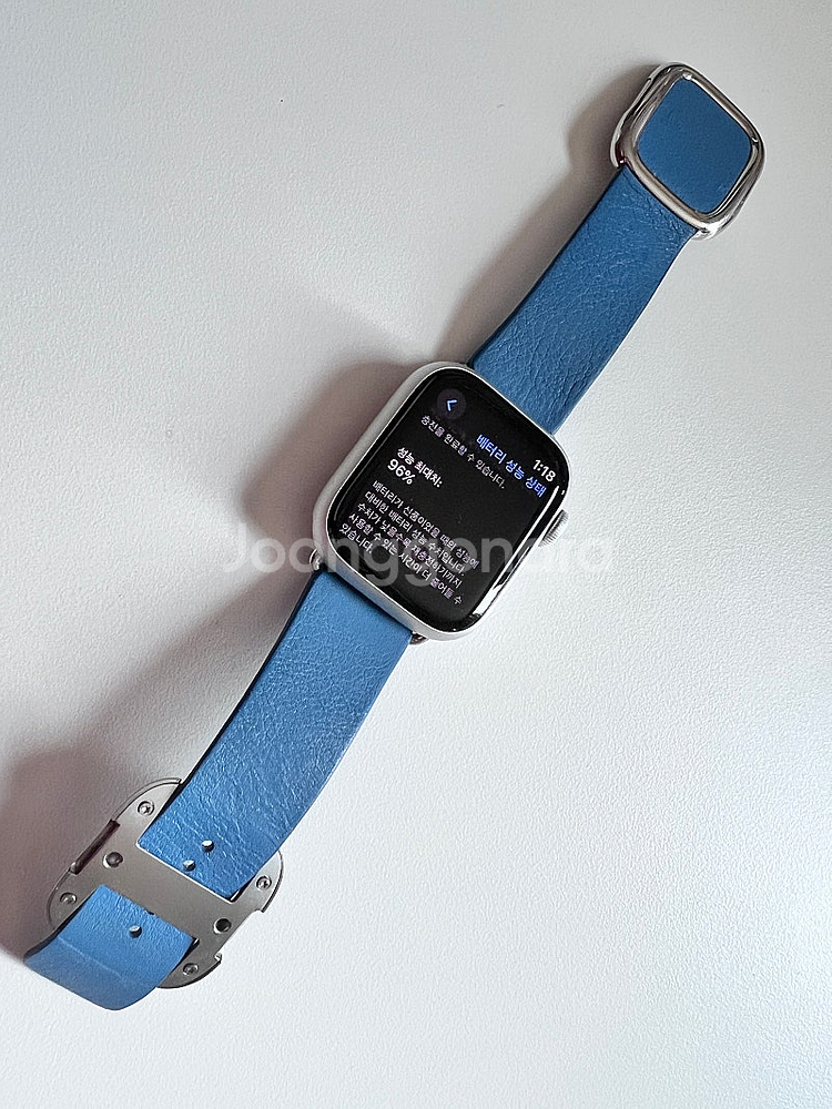 애플워치 8 GPS 실버 41mm 알루미늄--1