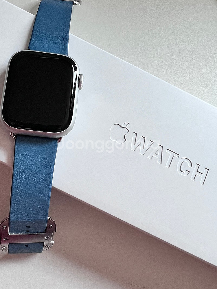 애플워치 8 GPS 실버 41mm 알루미늄--0