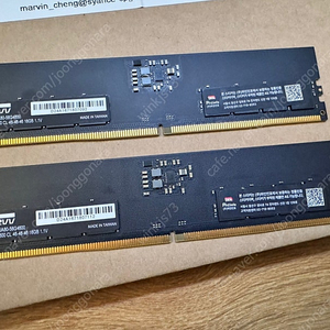 ESSENCORE KLEVV DDR5-5600 CL46 16G X 2 A다이 . DDR5-6000 CL30