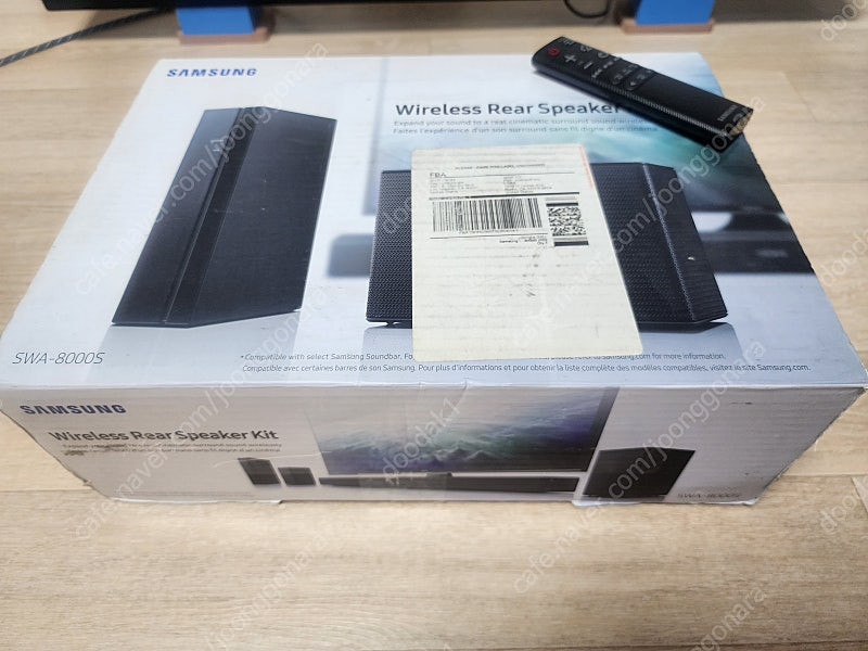 삼성 사운드바 + 우퍼 + 무선후방 스피커 키트--1