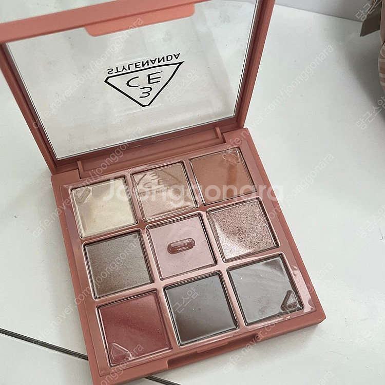 3ce 아이섀도우 팔레트 로즈 티라미슈--1