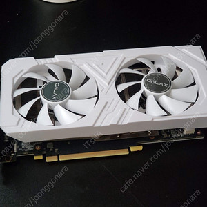 갤럭시 GALAX 지포스 GTX 1660 SUPER EX WHITE 화이트 OC D6 6GB