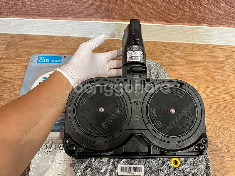 (미사용)LG 코드제로 A9s 청소기 흡입, 물걸레 스...--3