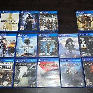 PS4 게임팩 여러가지 판매합니다
