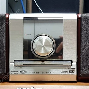 JVC EX-D11 우드콘 스피커 마이크로 오디오 세트