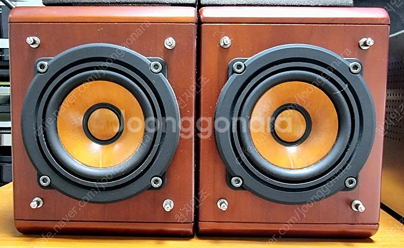 JVC EX-D11 우드콘 스피커 마이크로 오디오 세트--4