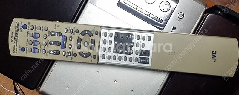 JVC EX-D11 우드콘 스피커 마이크로 오디오 세트--9