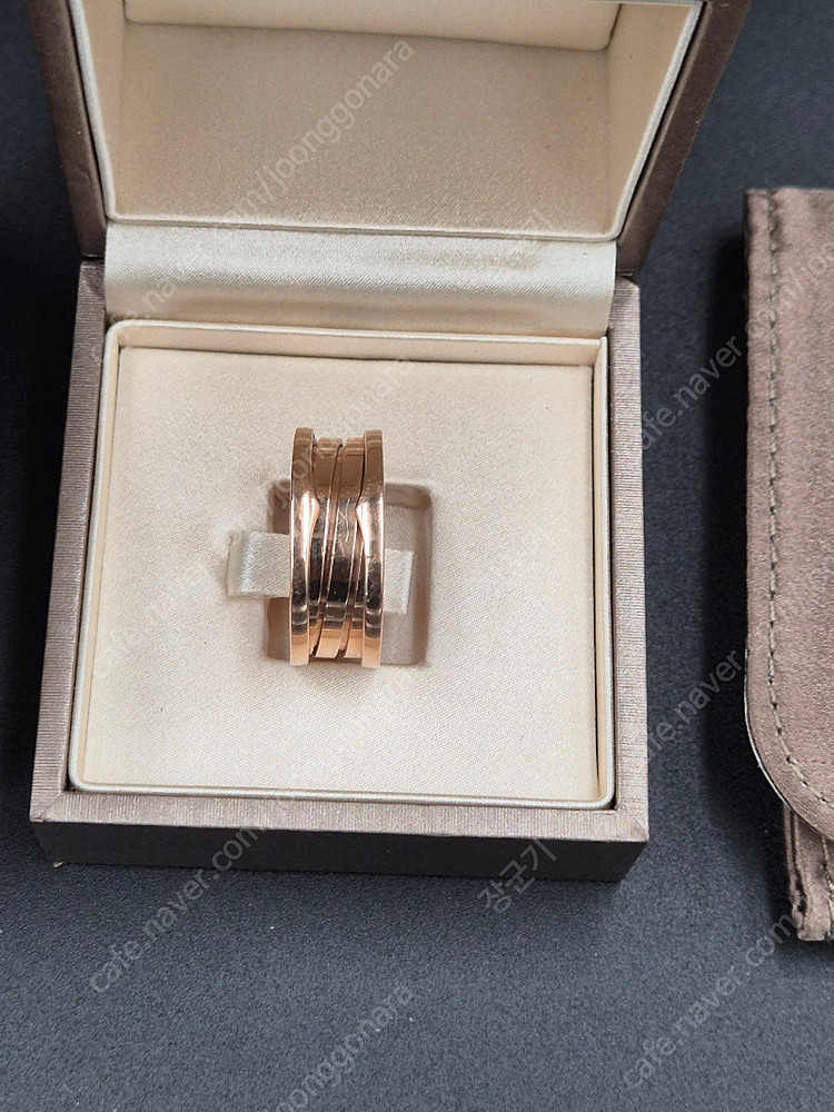불가리 비제로원 3밴드 링 팝니다 정품 팝니다--1