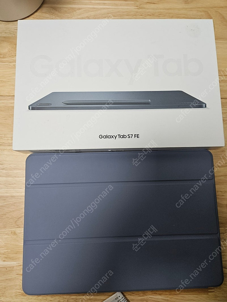 갤럭시탭 태블릿 S7 FE WIFI 128GB 미스틱블랙 단순개봉 신품급 이미지