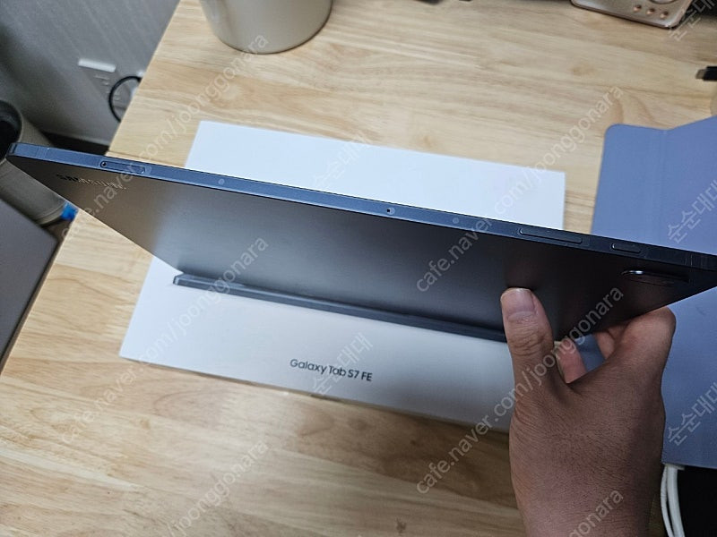 갤럭시탭 태블릿 S7 FE WIFI 128GB 미스틱블랙 단순개봉 신품급 이미지