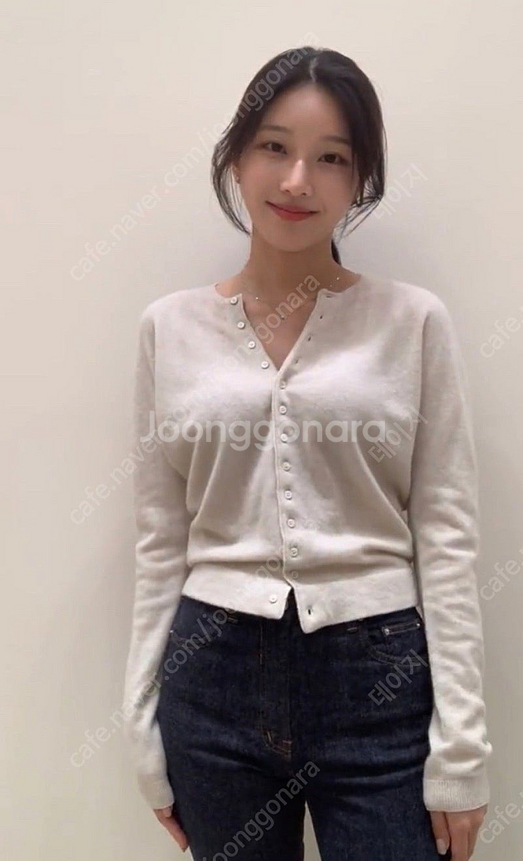 SIE 시에 소이 홀가먼트 가디건 라벤더 색상 판매--1