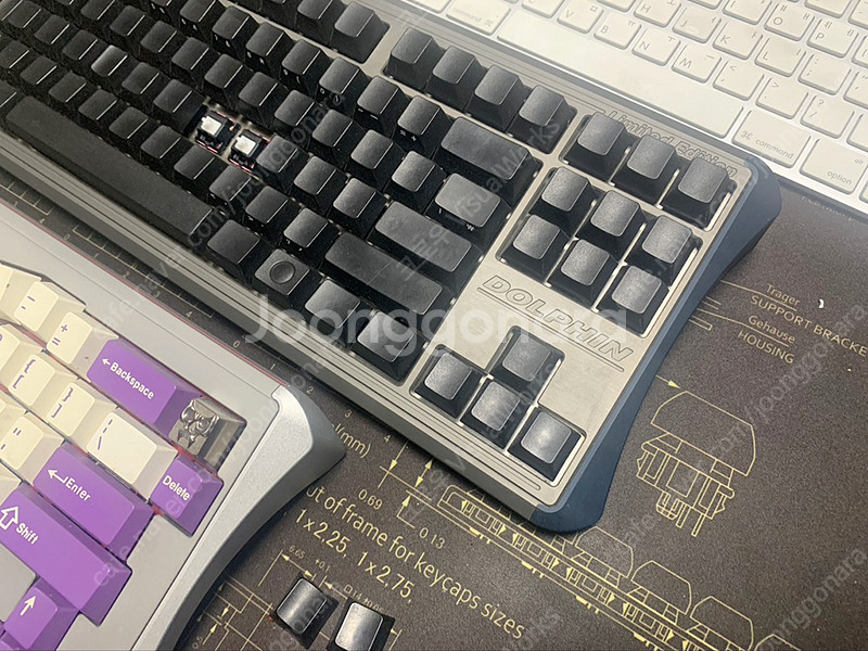 린삼 커스텀 키보드 최초작 돌고래 리미티드 돌치 & E...--1