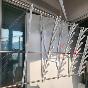 문걸이 빨래건조대