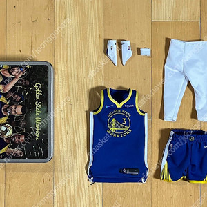 非엔터베이 NBA 1/6 조던 풀 골든스테이트 워리어스 2022 파이널 유니폼