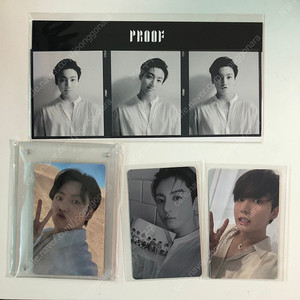 방탄 정국 후드, proof 포카