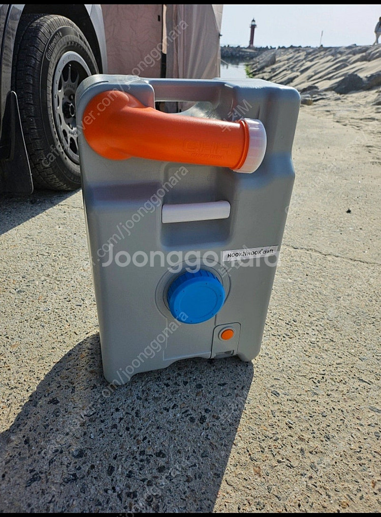 캠핑카 카라반 오수통 25L 미사용--2