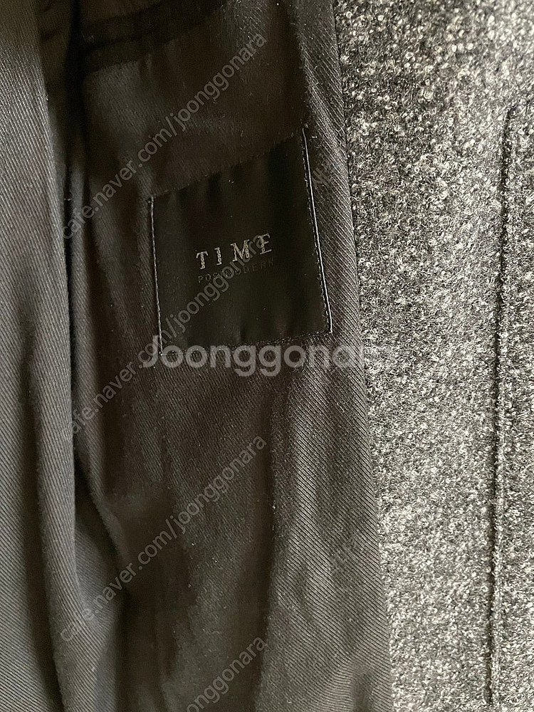 한섬 타임옴므 롱자켓100--3