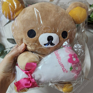 리락쿠마 꽃다발 인형 25cm