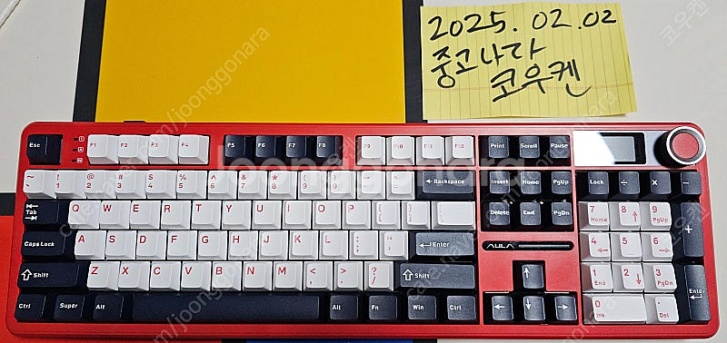 독거미 f108 pro 레드 풍령축 팝니다.--0