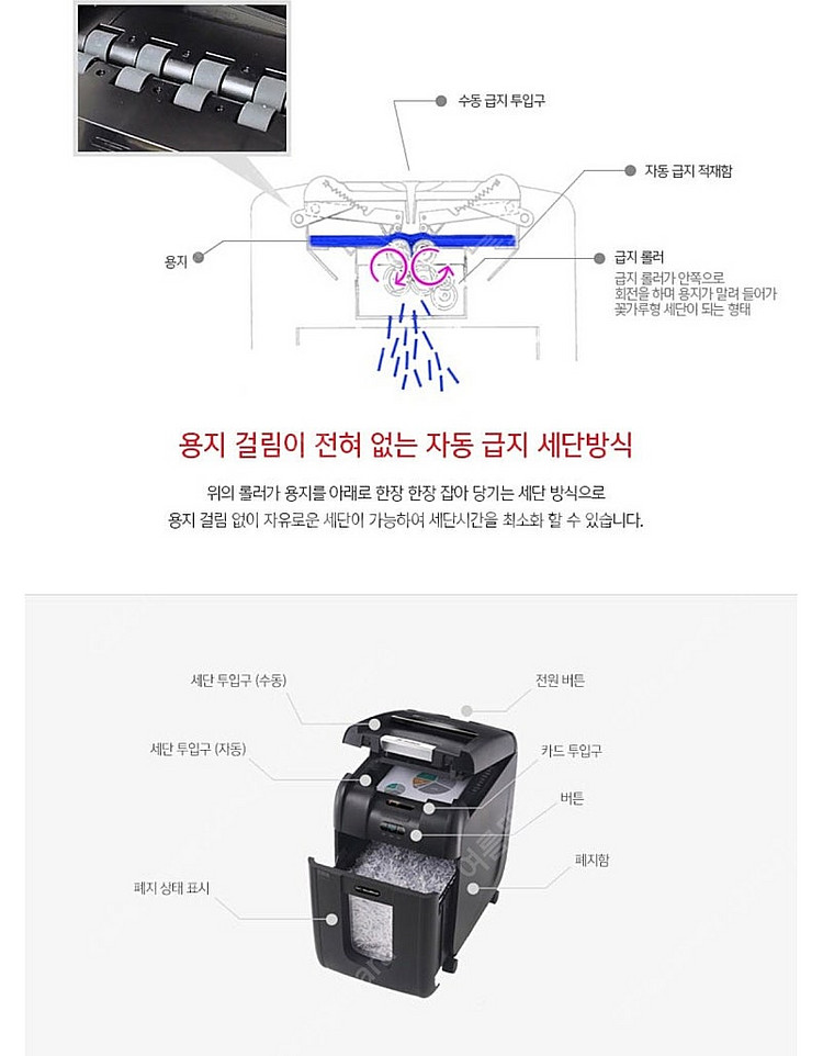 유명한 독일제품 지비씨 자동 급지 문서 세단기 300m...--6