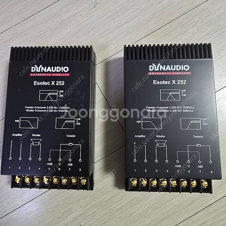 DYNAUDIO esotec X 252 crossove...--0