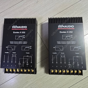 DYNAUDIO esotec X 252 crossover 네트웍크 분배기필터