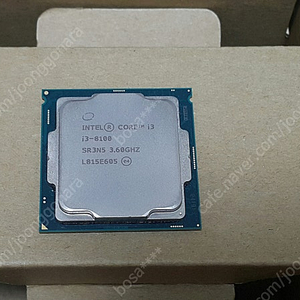 인텔 CPU i3 - 8100 커피레이크