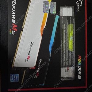 G.SKILL 지스킬 립죠스 M5 RGB M5 64G(32GX2) 6000 CL30 WHITE 24만원 판매합니다