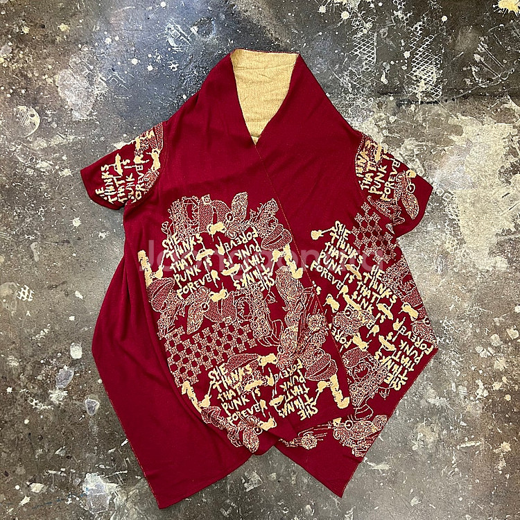 F) 한섬 SJSJ 숄 니트 가디건 판초 가디건 시스템 타임 마인--0