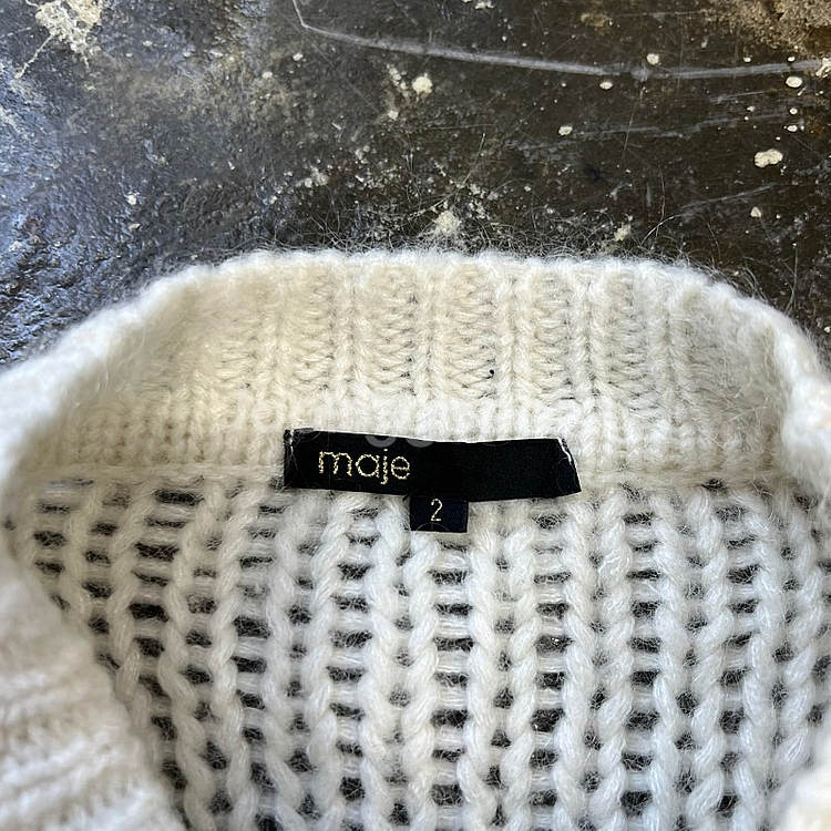 2) 마쥬 모헤어 니트 스웨터 산드로 시스템 타임--2