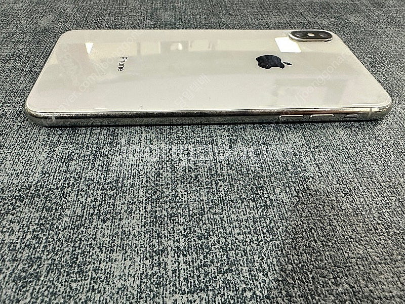 (A급) 아이폰XS MAX 256G 실버 배터리80% 깨끗한폰 35만원 판매해요--3